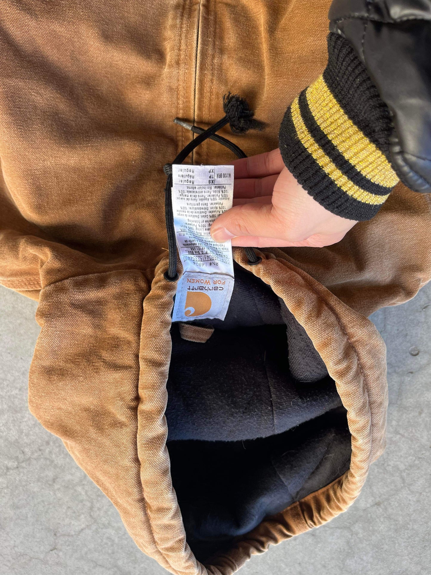 (XS) Carhartt Womens Hooded Jacket