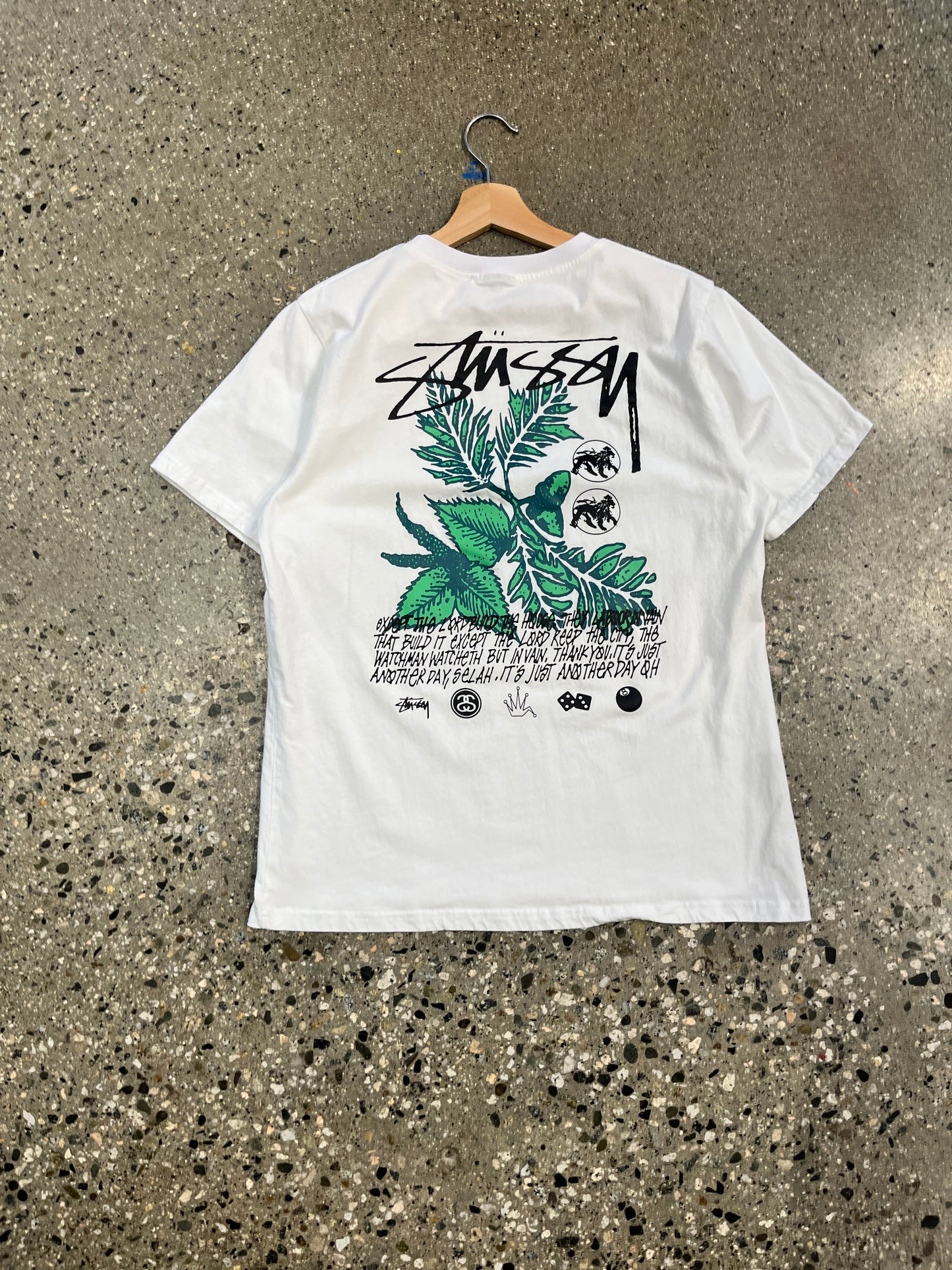 (M) Stussy Plants Tee