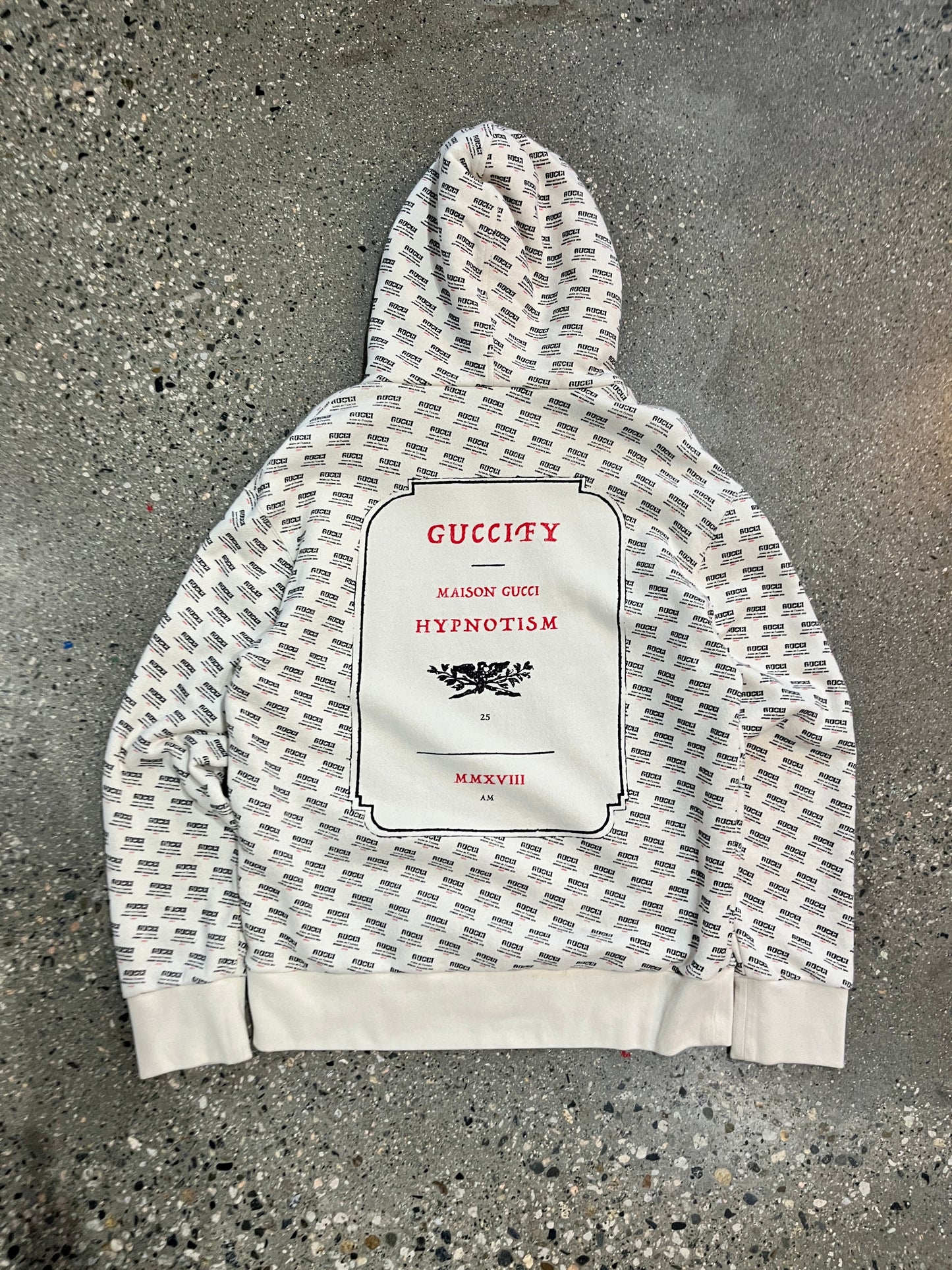 (M) Gucci Hypnotism Hoodie