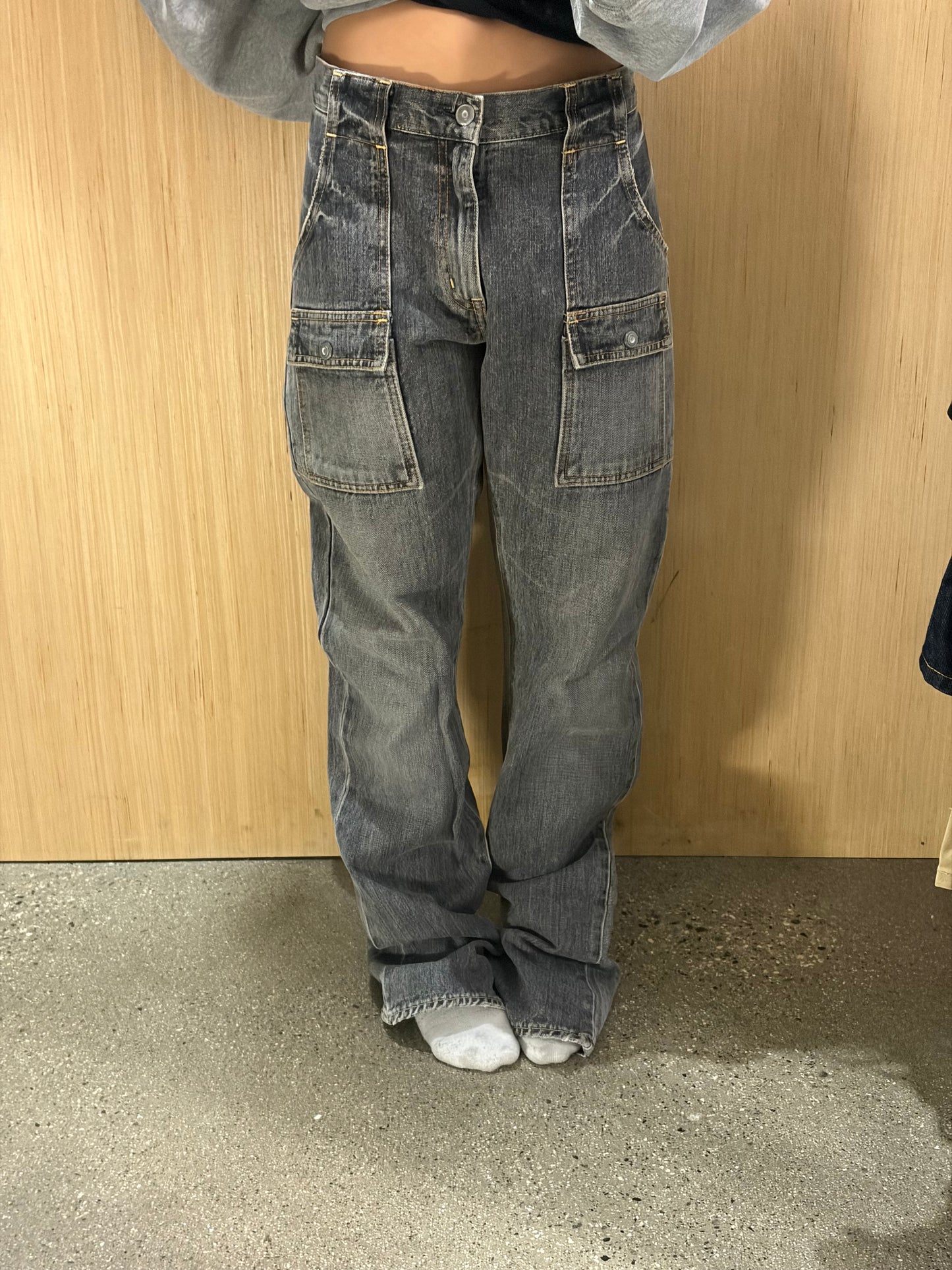 (30”) John Bull Japanese Grey Jeans