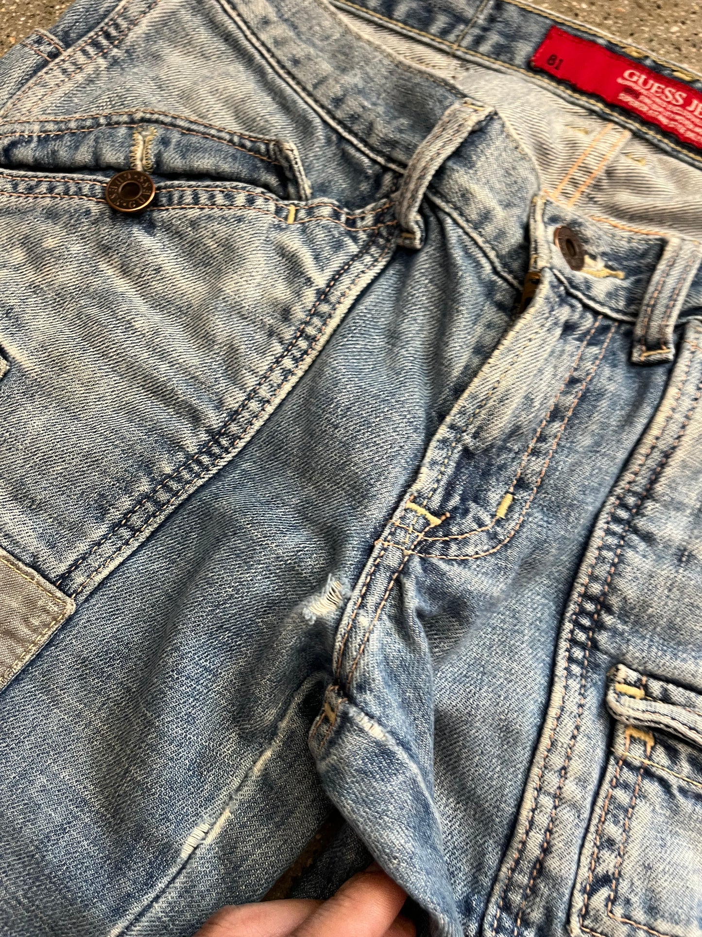 (28”) 1990s Guess Bondage Denim