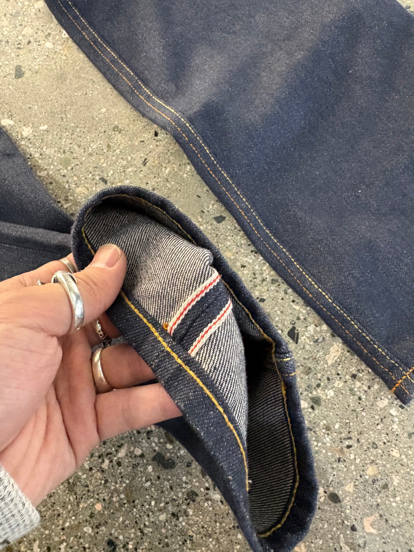 (34/34”) Evisu Gradient Daicock Selvedge Jeans