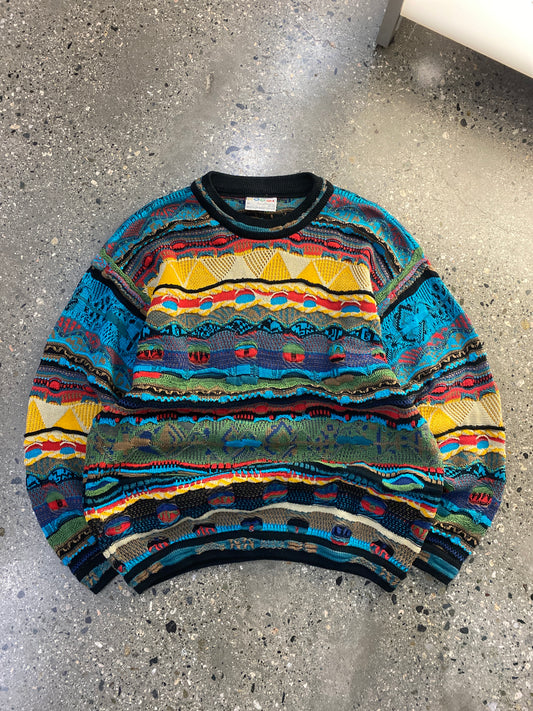 (M/L) Authentic Coogi 3D Vibrant Knit