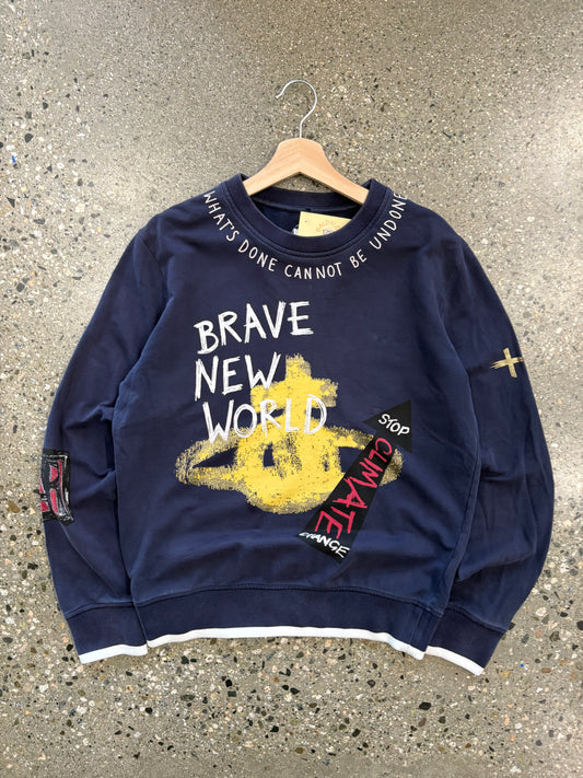 (M) Vivienne Westwood Brave New World Crewneck