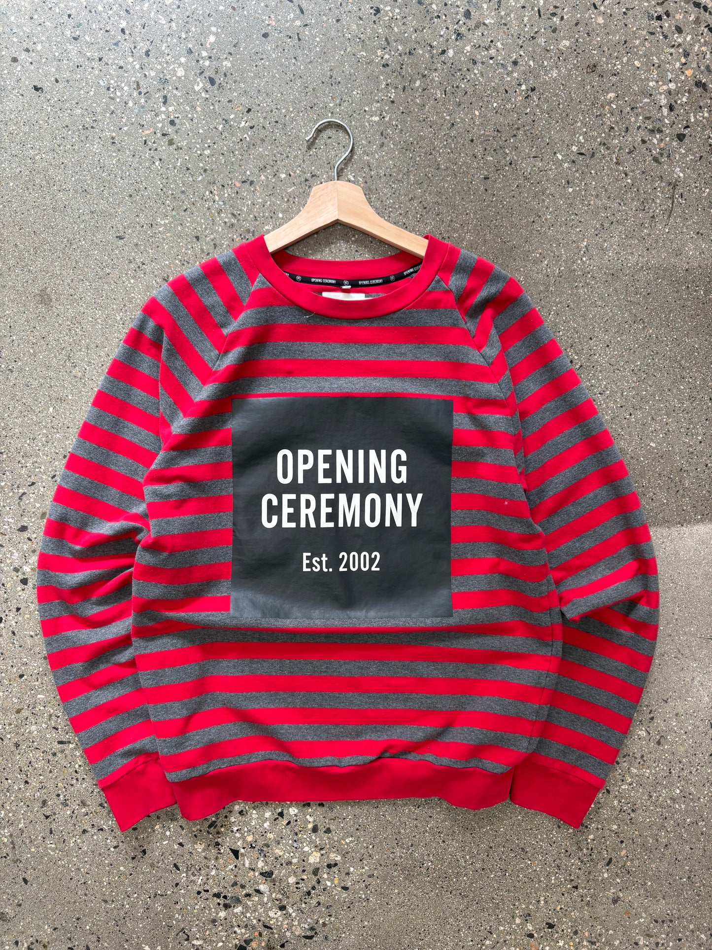 (M) Opening Ceremony Striped Long Sleeve