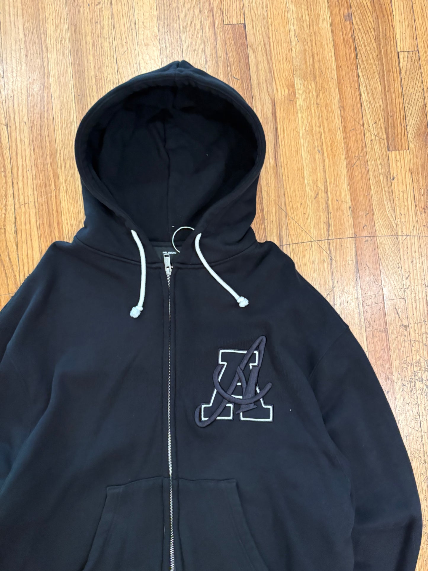 (XL) Axel Arigato Heavy Terry Cotton Zip