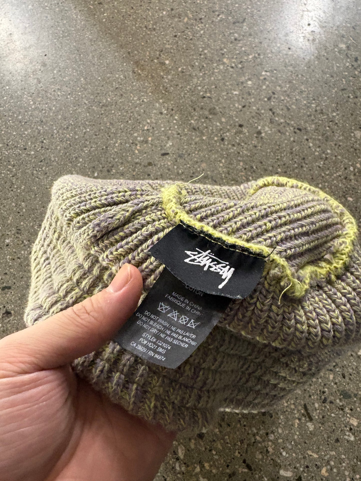 (S/M) Stussy Knitted Beanie