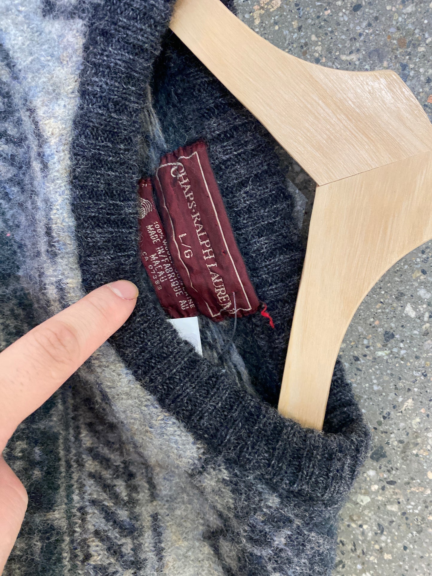 (womens L) Ralph Lauren Wool Knit