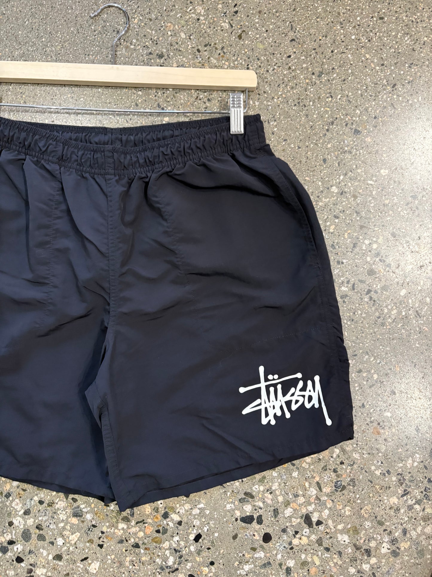 (M) Stussy Script Nylon Shorts