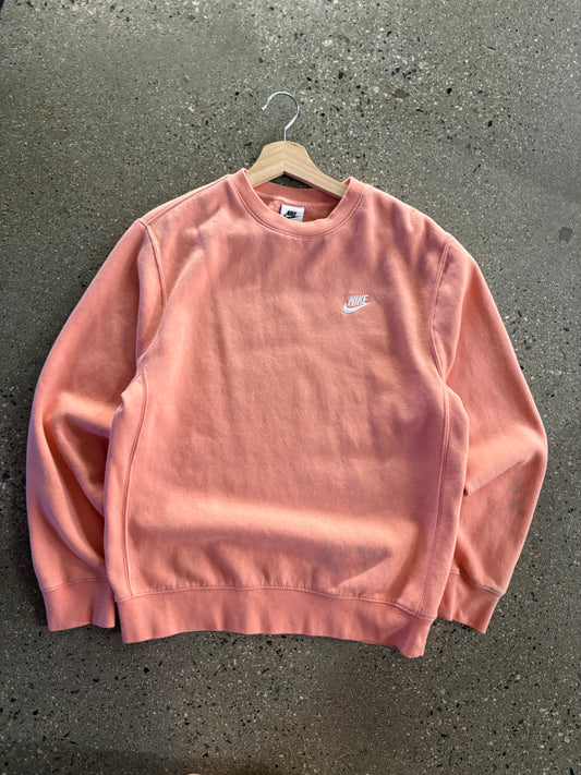 (S/M) Peach Nike Crewneck