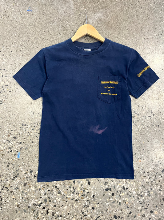 (S) 90s Chrome Hearts Exclusively for United Arrows Navy Tee