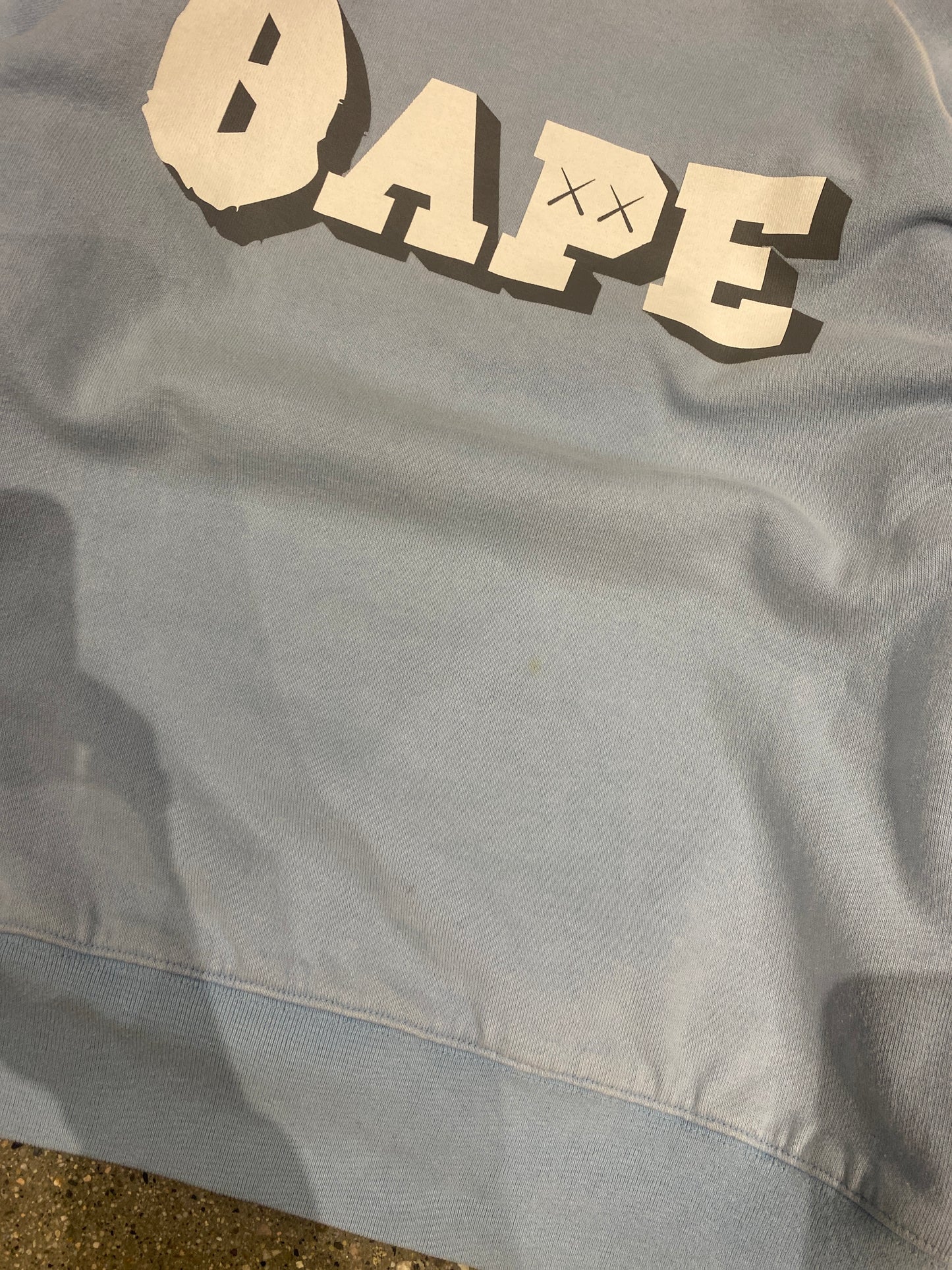 (M) Bape x Kaws 4 WAY Reversible Crewneck