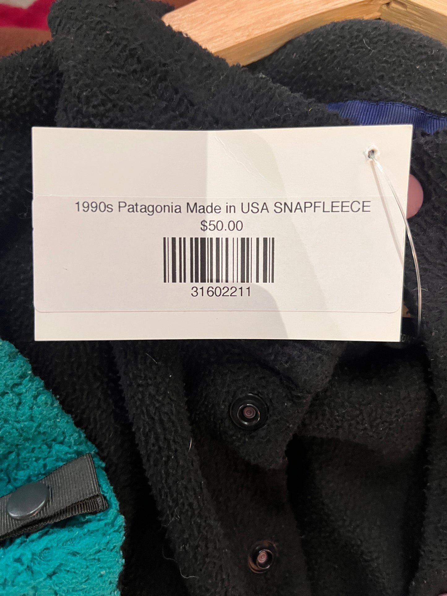 (M) 1990s Patagonia Made in USA SNAPFLEECE