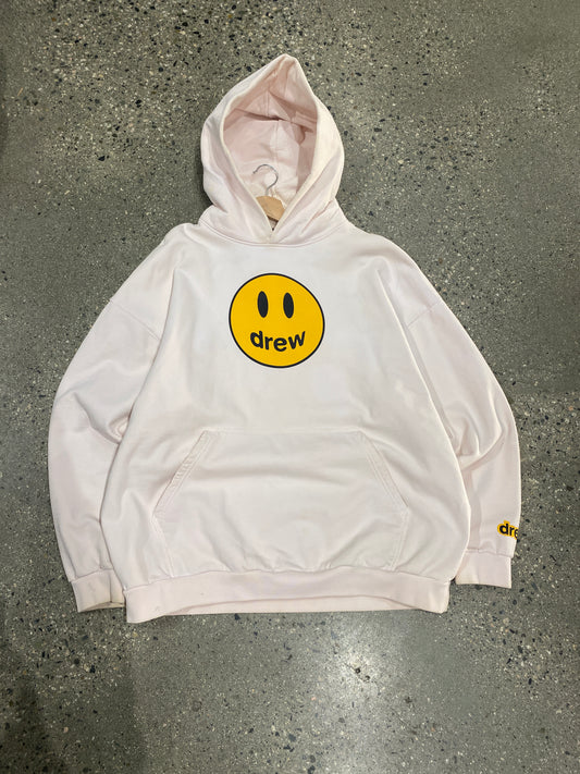 (2X) Pink Drew Hoodie ( as is )