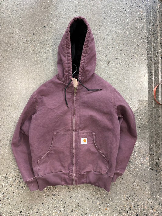 (XS/S) Purple Carhartt Hooded Jkt