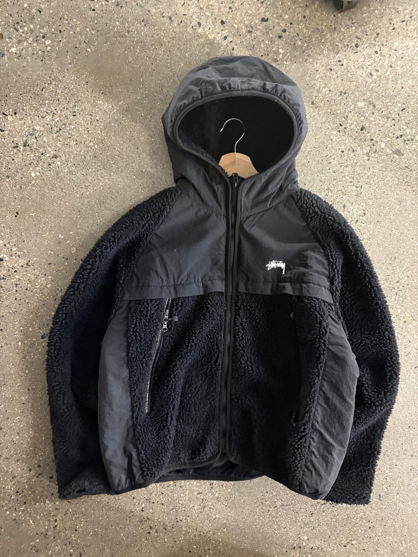 (M) Stussy Panel Sherpa