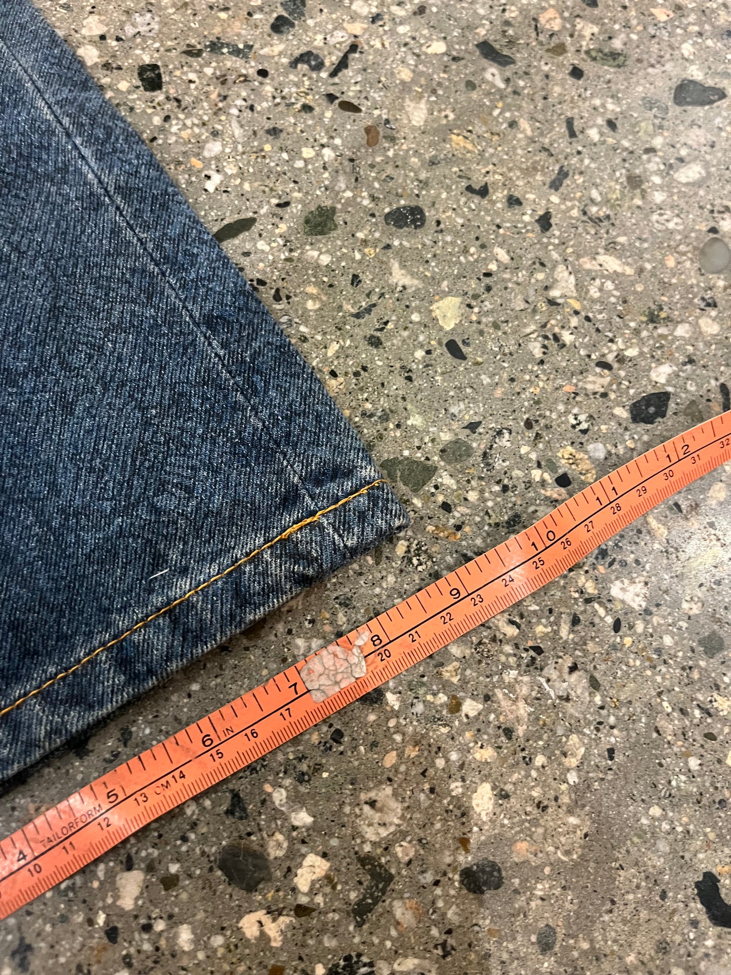 (W35”) Japanese Bukkirabou Embroidered Denim