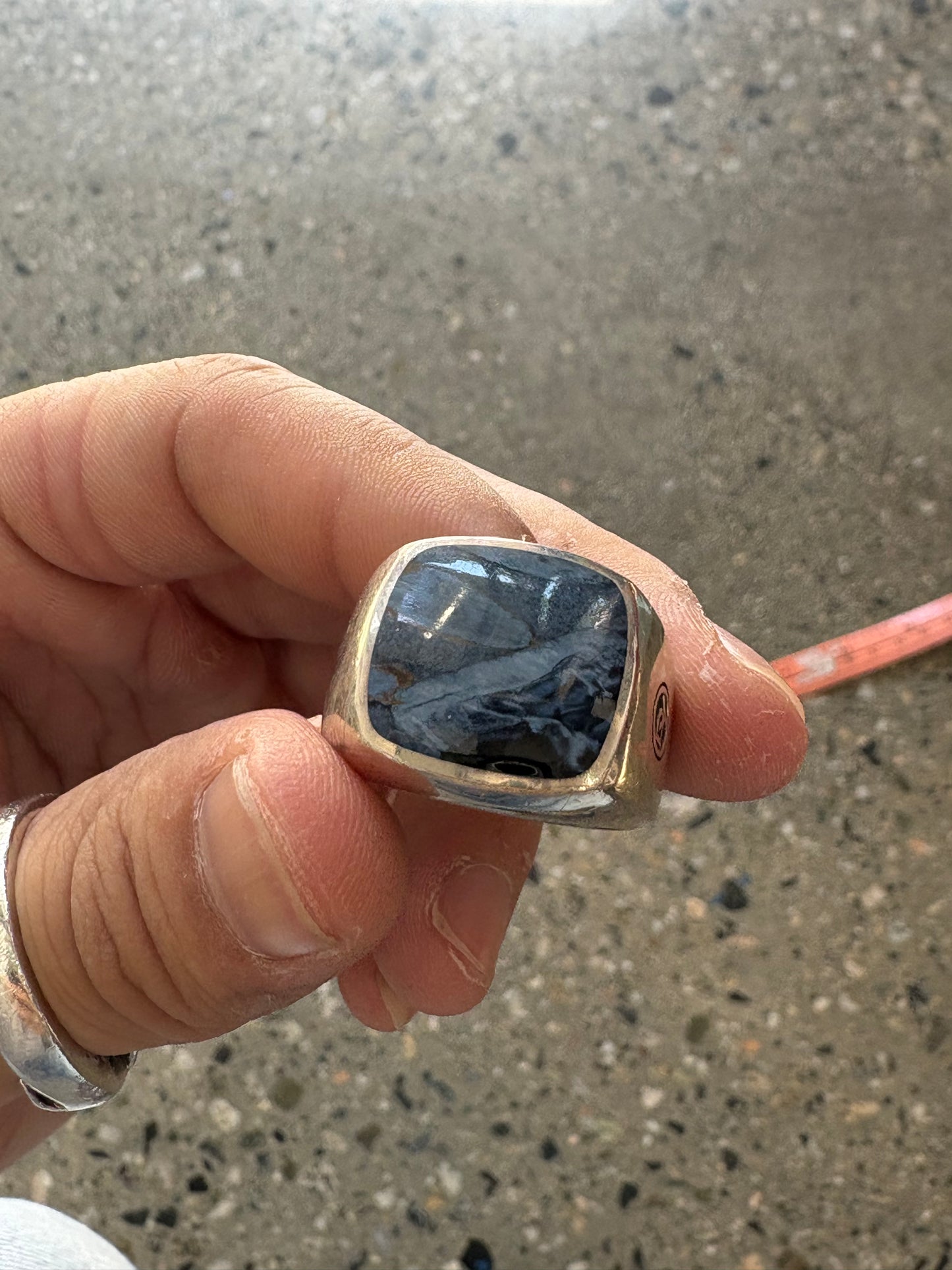 (SZ 10) David Yurman Signet Signet Ring .925 Silver