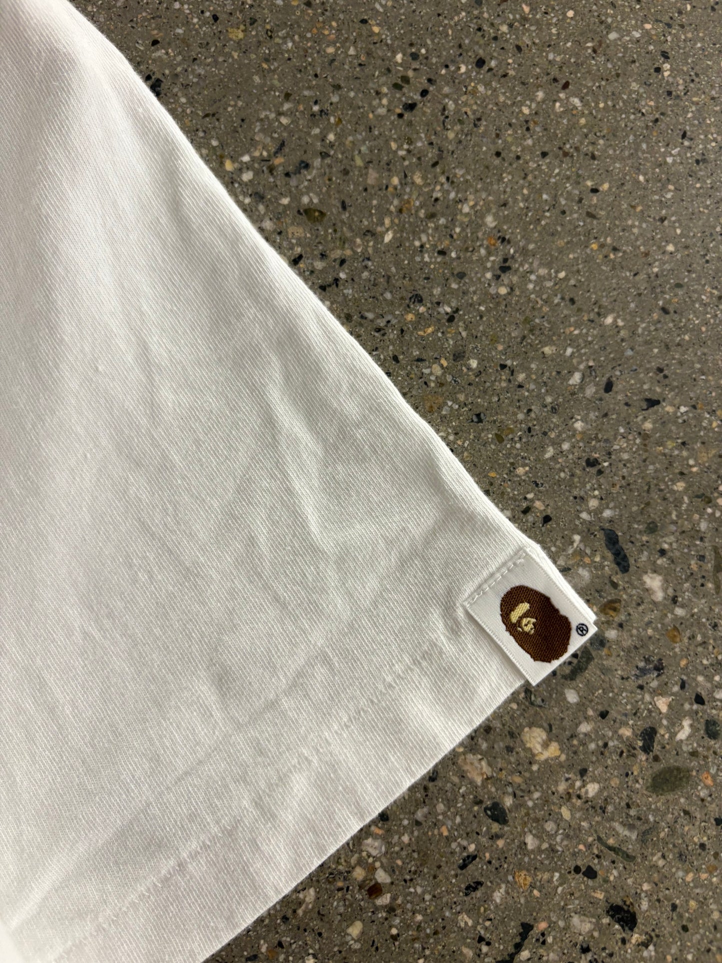 (S) Bape High Tone Bleach Tee Head