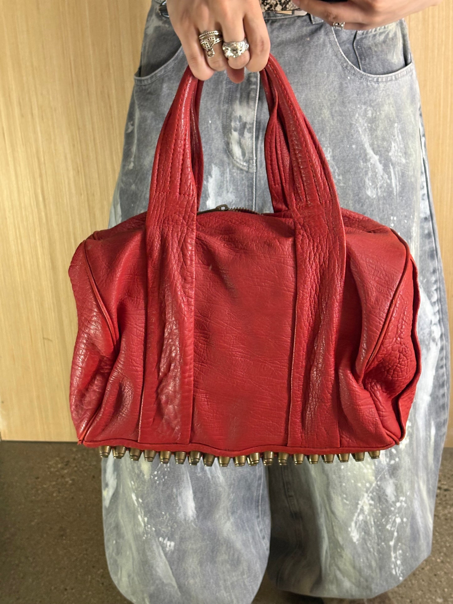 (OS) Alexander Wang Leather Rocco Bag