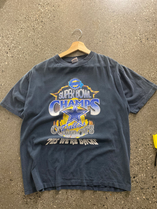 (m) 1993 Dallas Cowboys Super Bowl Tee