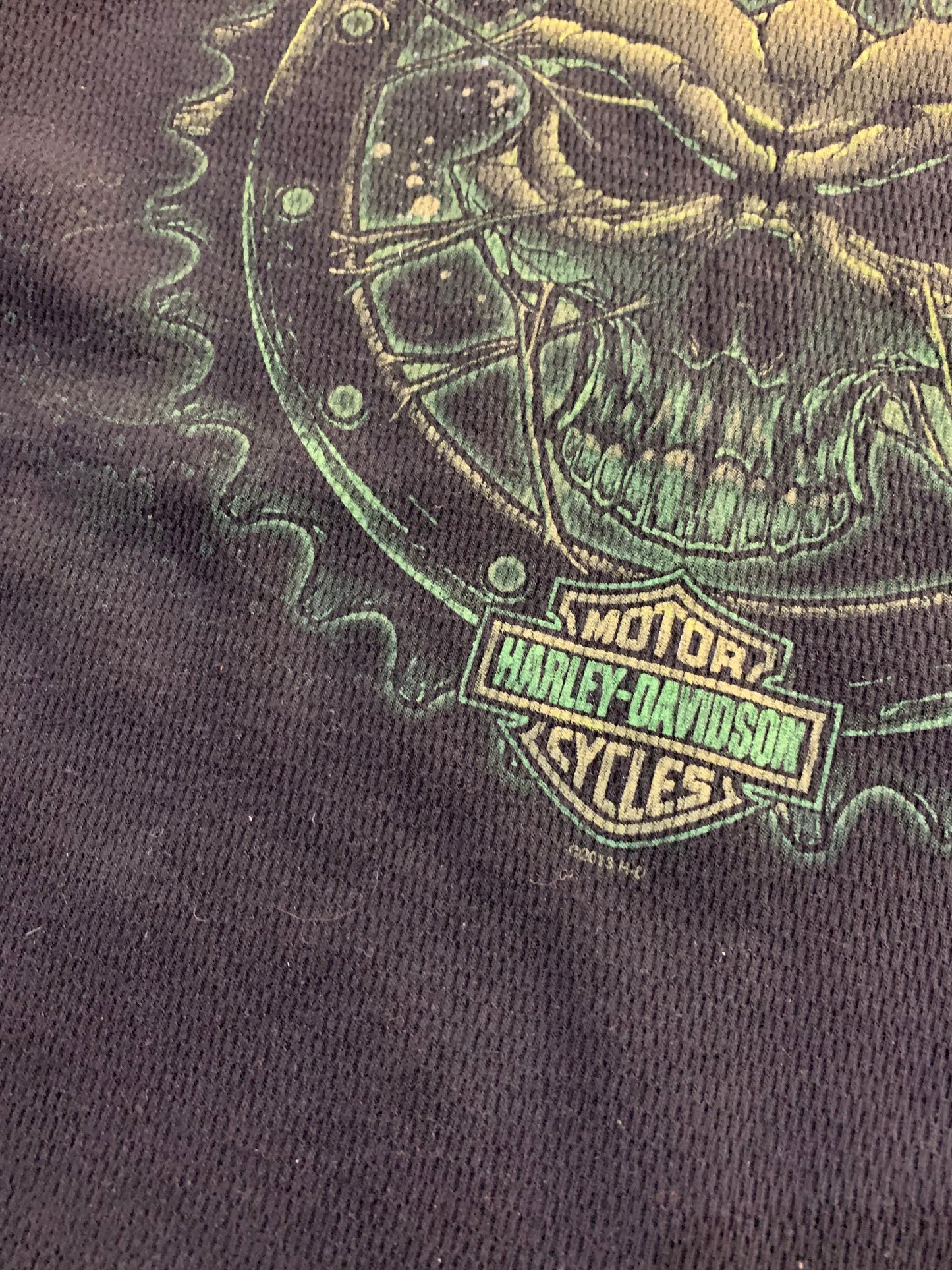 (2X)Harley Davidson Skull Thermal