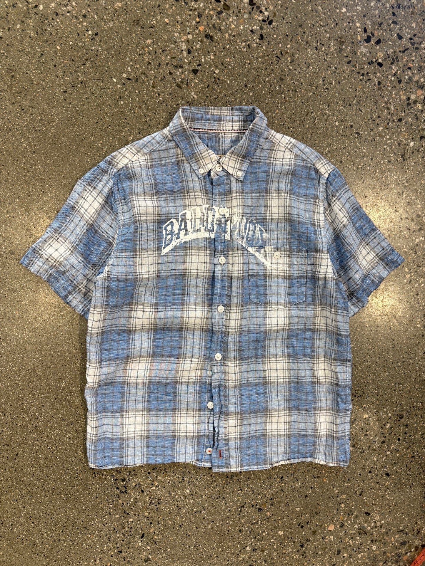 (S) Baldy 1/1 Linen camp shirt