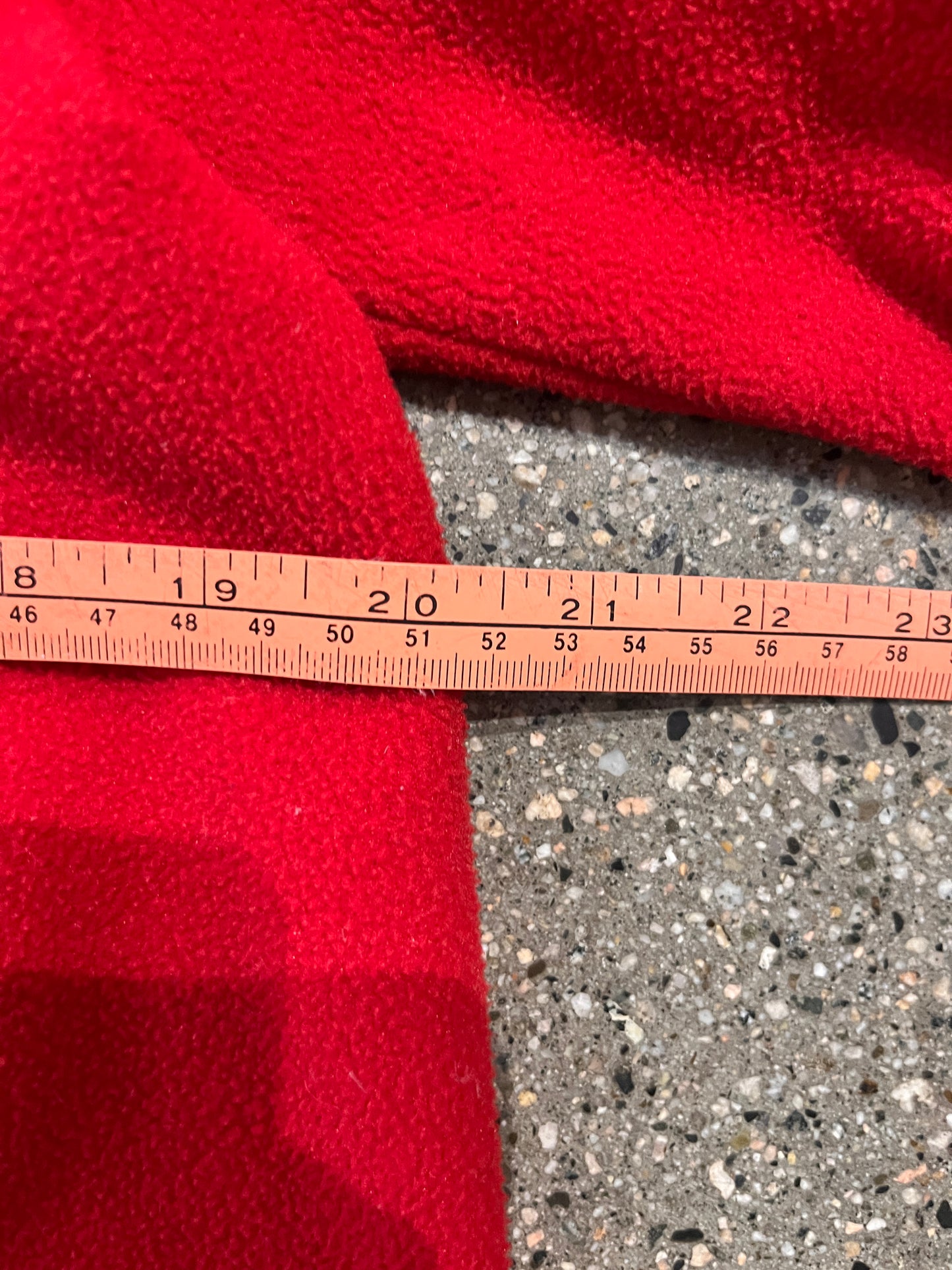(S) TNF RED FLEECE