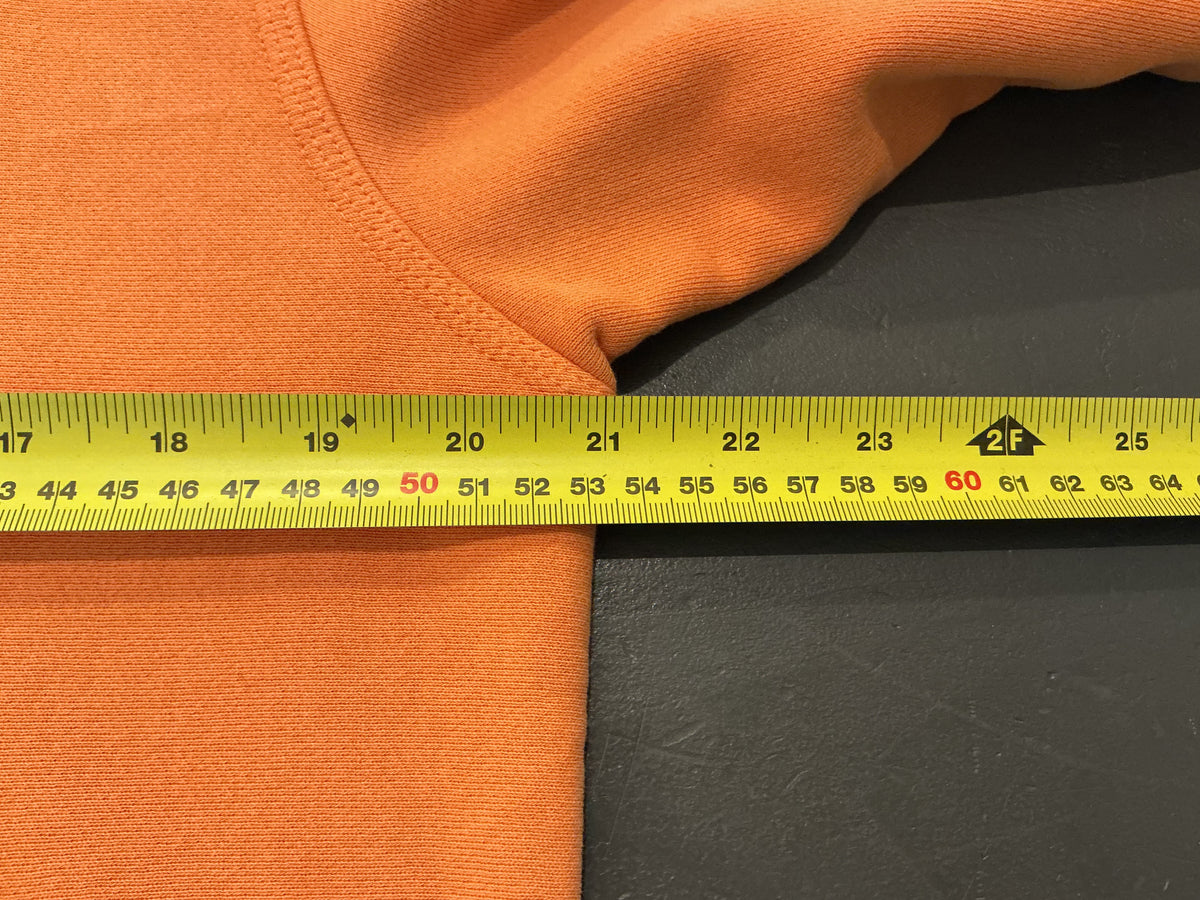 (S) Peach Orange Stüssy Half Zip