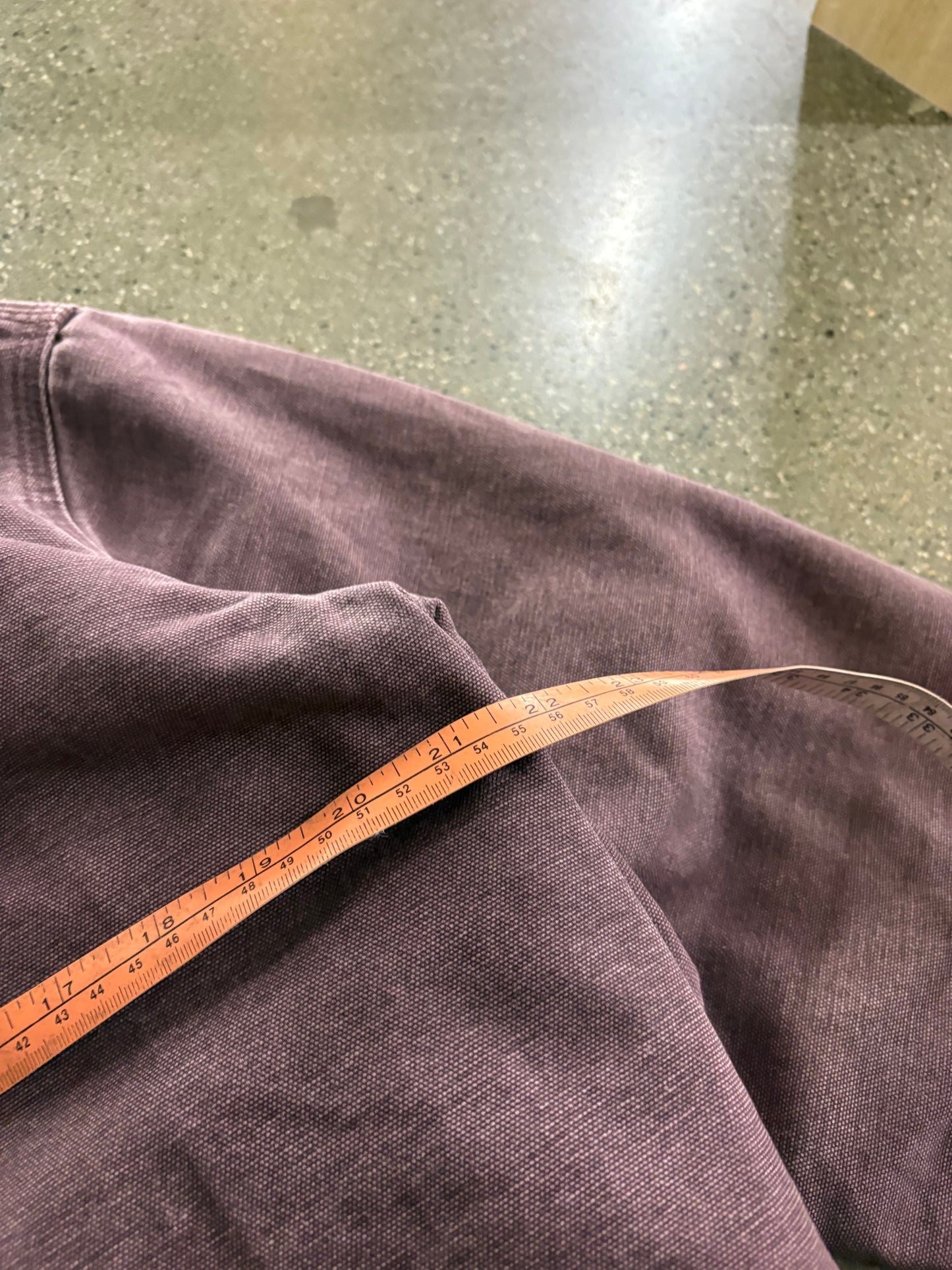 (S/M) Vintage Periwinkle Carhartt Hooded