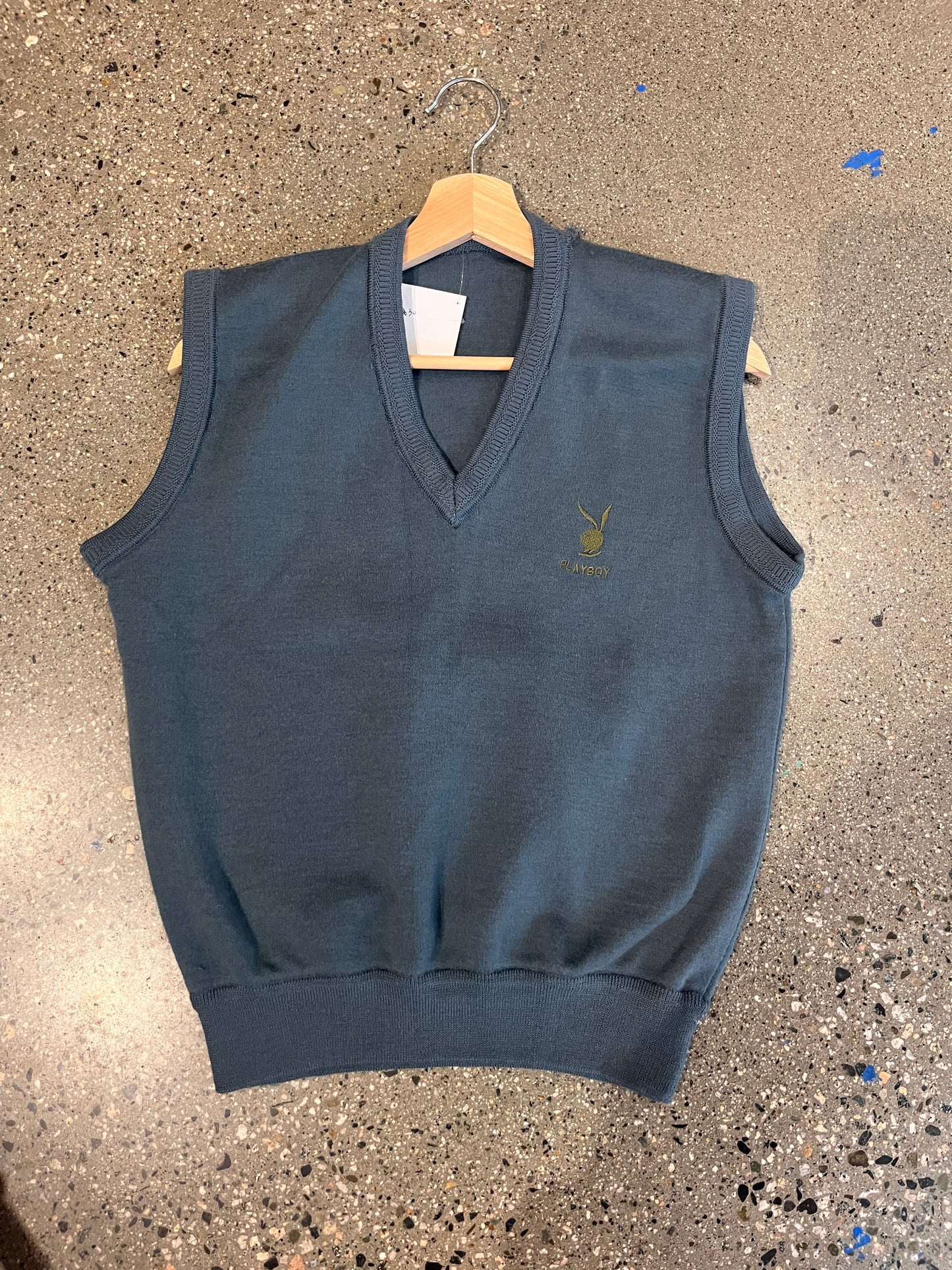 (S/M) Vintage Playboy Knit Vest