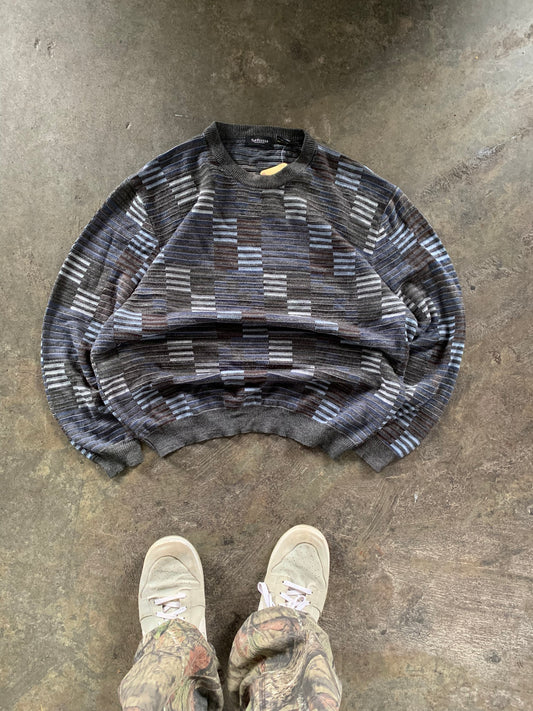 (S) Vintage Acrylic Texture Knit