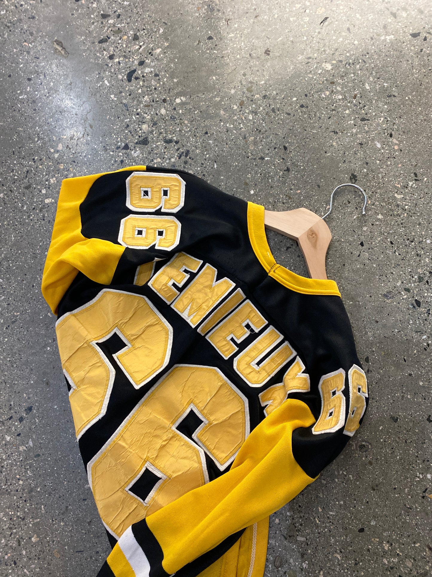(XXS) 1980s Lemieux Pittsburg Jersey