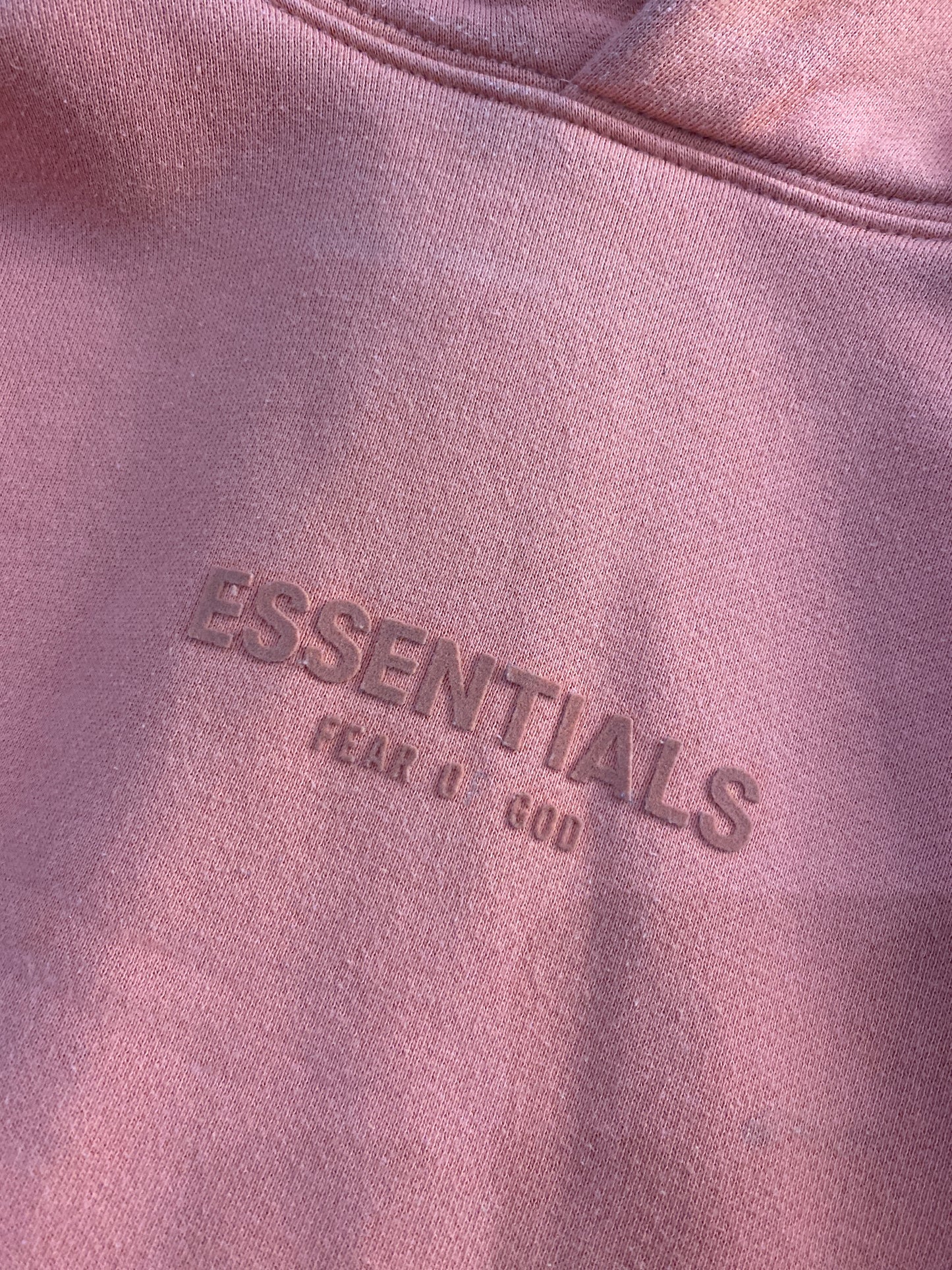 (XL/2X)Essentials Salmon Hoodie