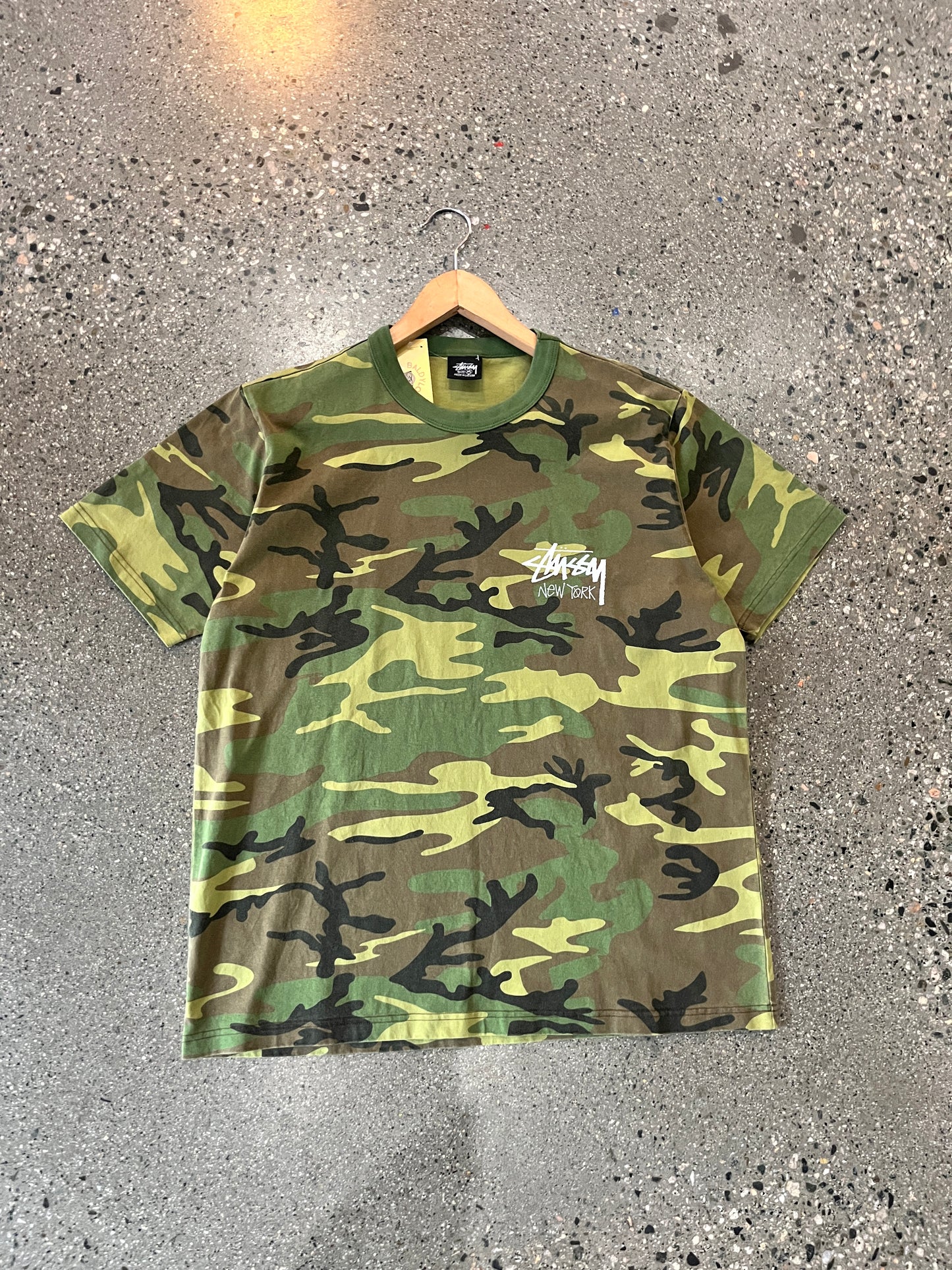 (M) Stussy New York Chapter Tee Camo