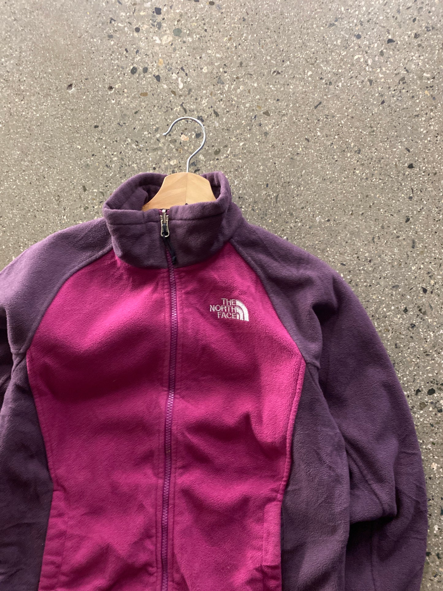 (Womens S) tnf magenta fleece