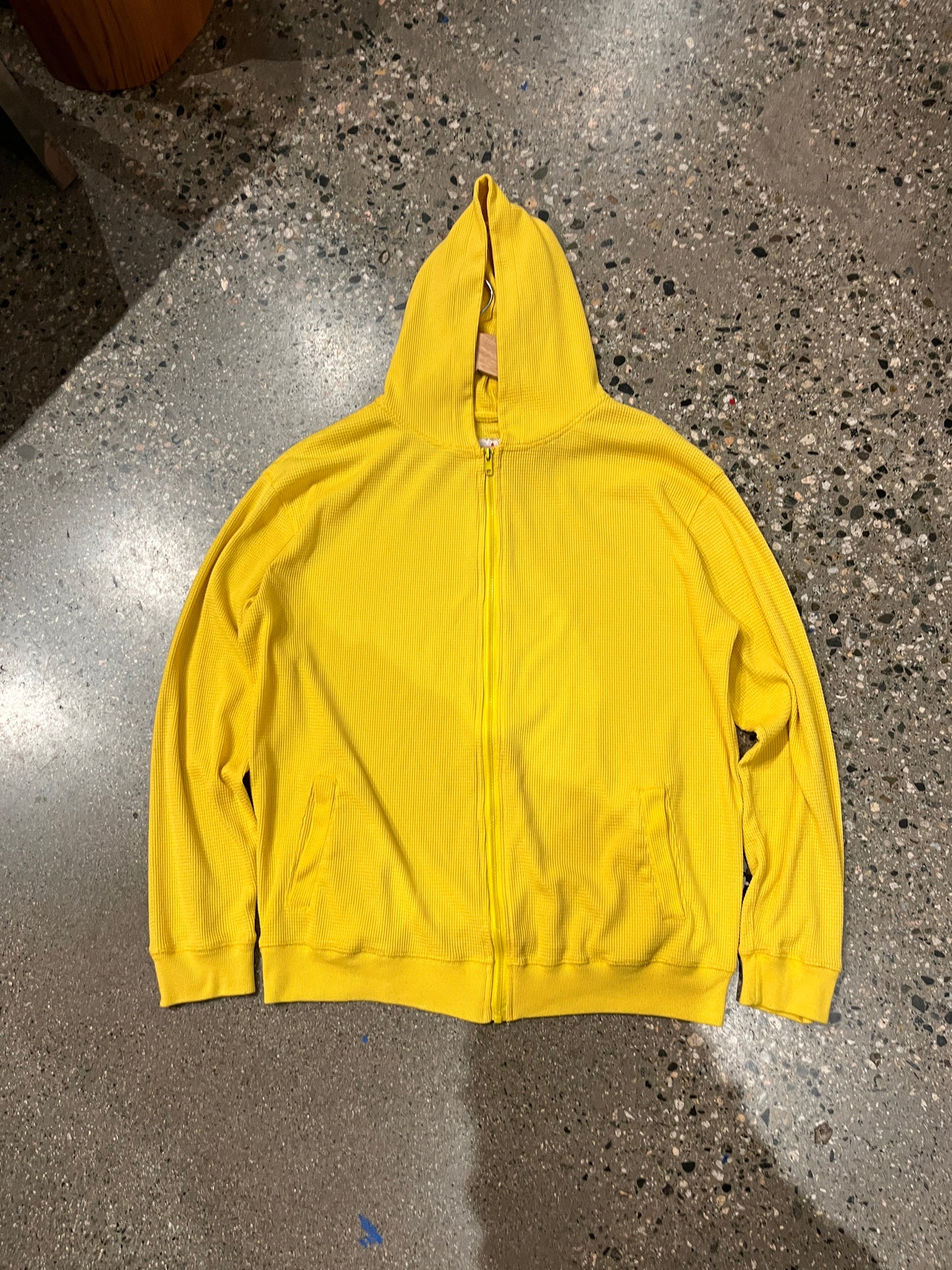 (L) Head Porter Plus Waffle Zip Hoodid