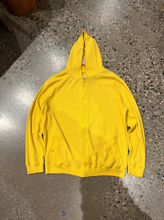 (L) Head Porter Plus Waffle Zip Hoodid