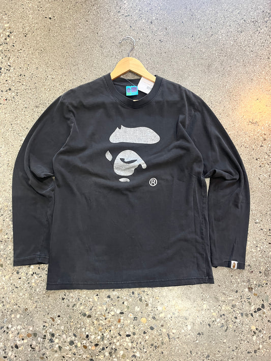 (M/L) Vintage Bape LS Sunfaded