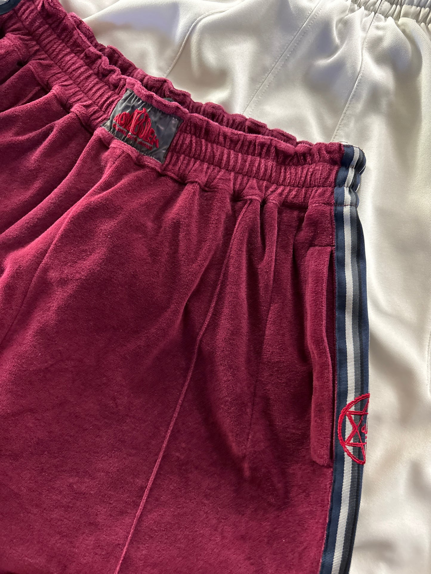(28-30”) Leh Japanese Baggy Velour Pants