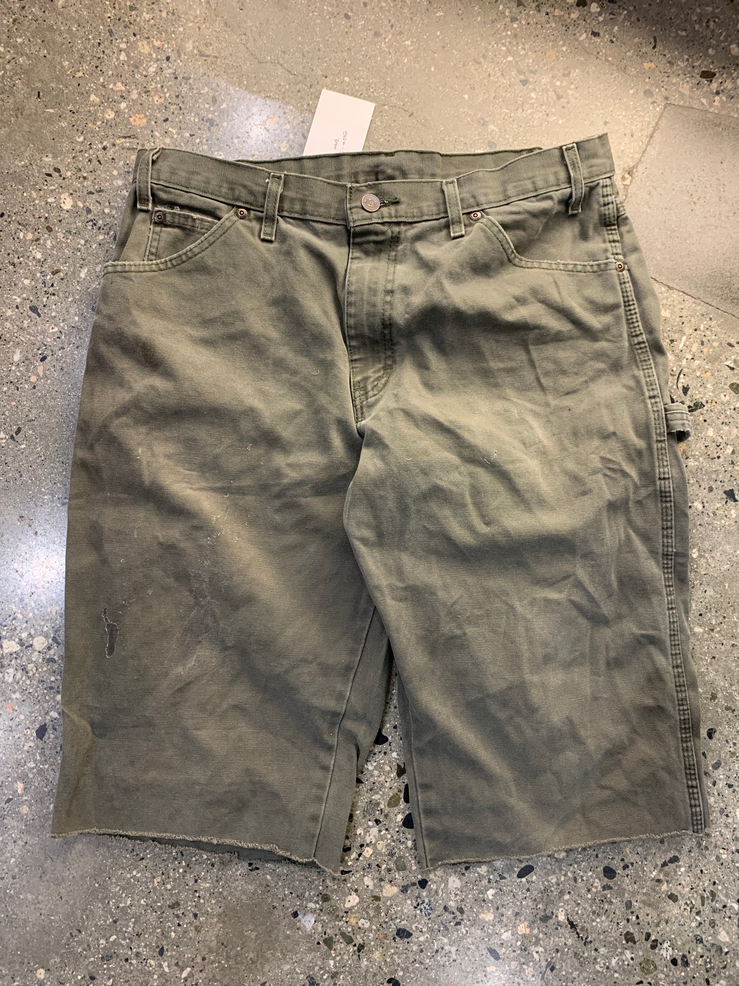 S106 - 34w Dickies Carpenter Cutoff Shorts