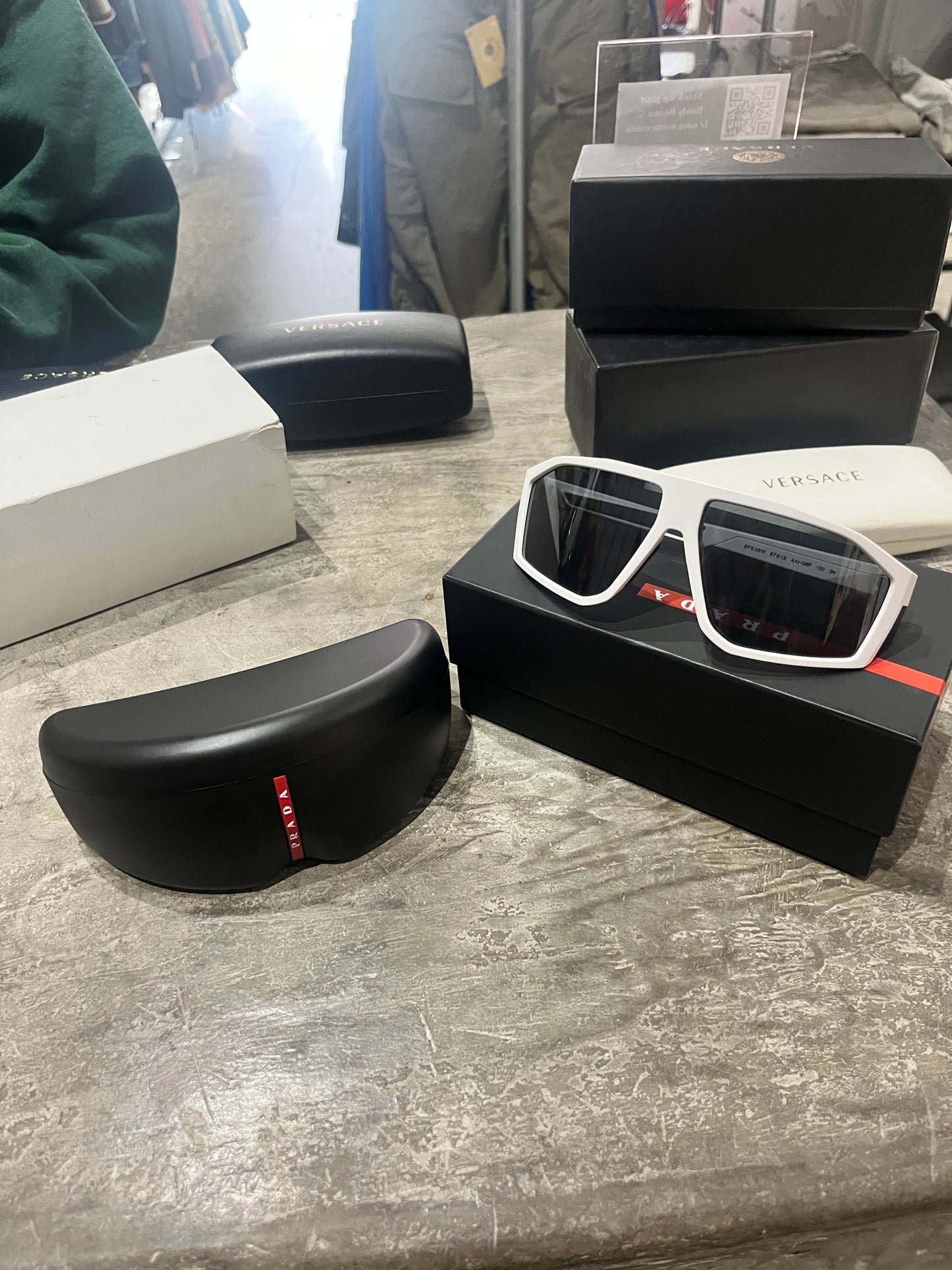 (OS) Prada Linea Rossa PS 08WS AAI06F sunglasses