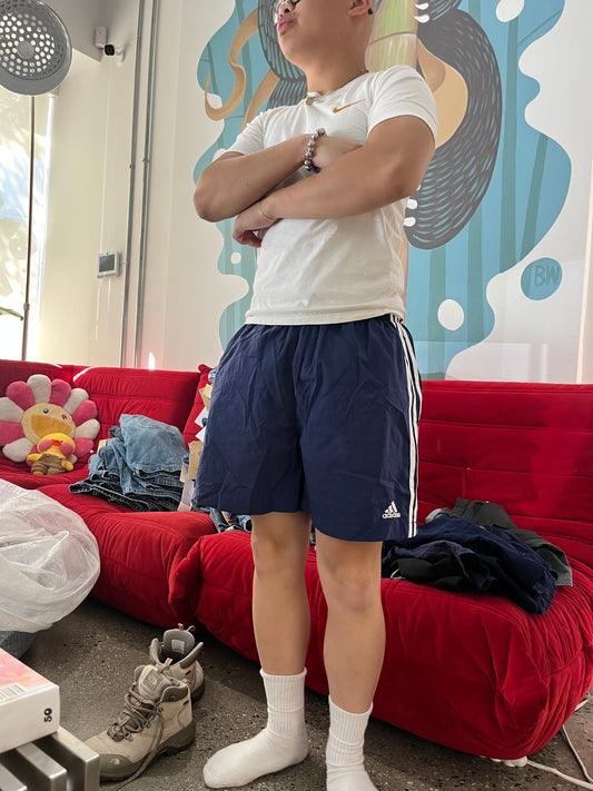 s92 - (s/m) Adidas Windbreaker Shorts