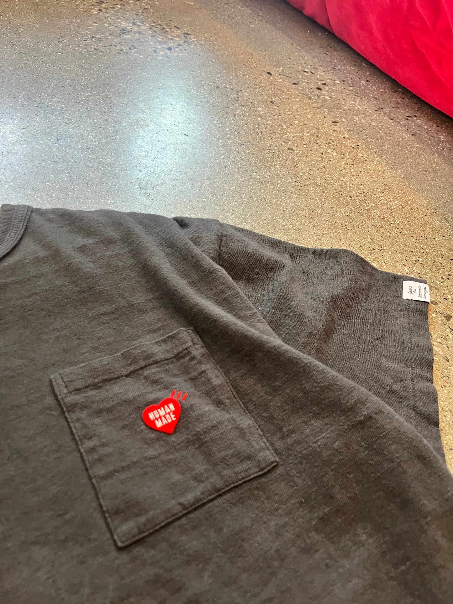 (XL) Humanmade Black Small Heart Tee