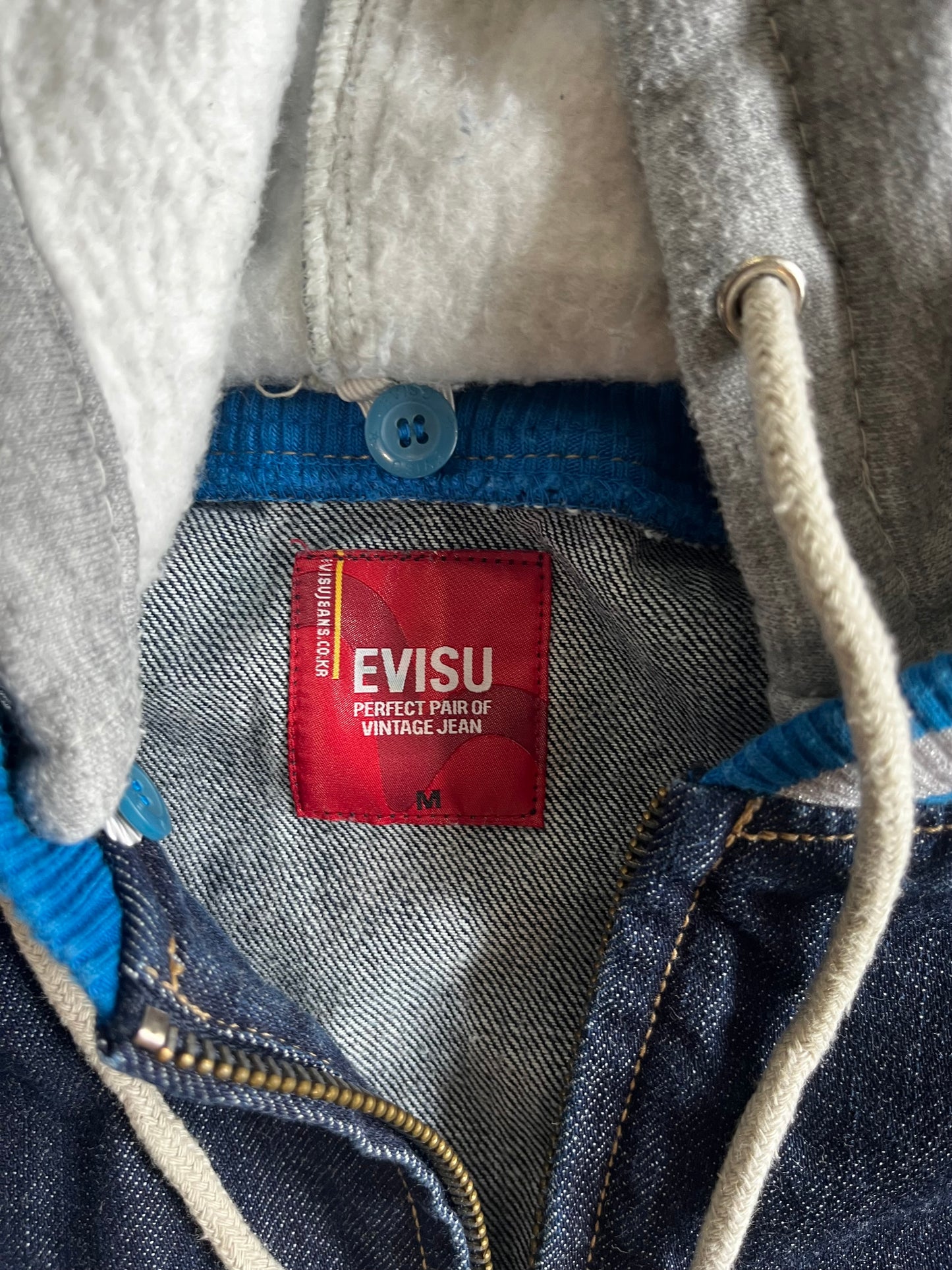 Evisu Denim Hoodie
