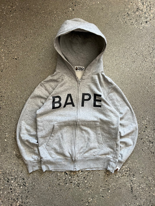 (M) 2000s OG Bape Spell Out zip up