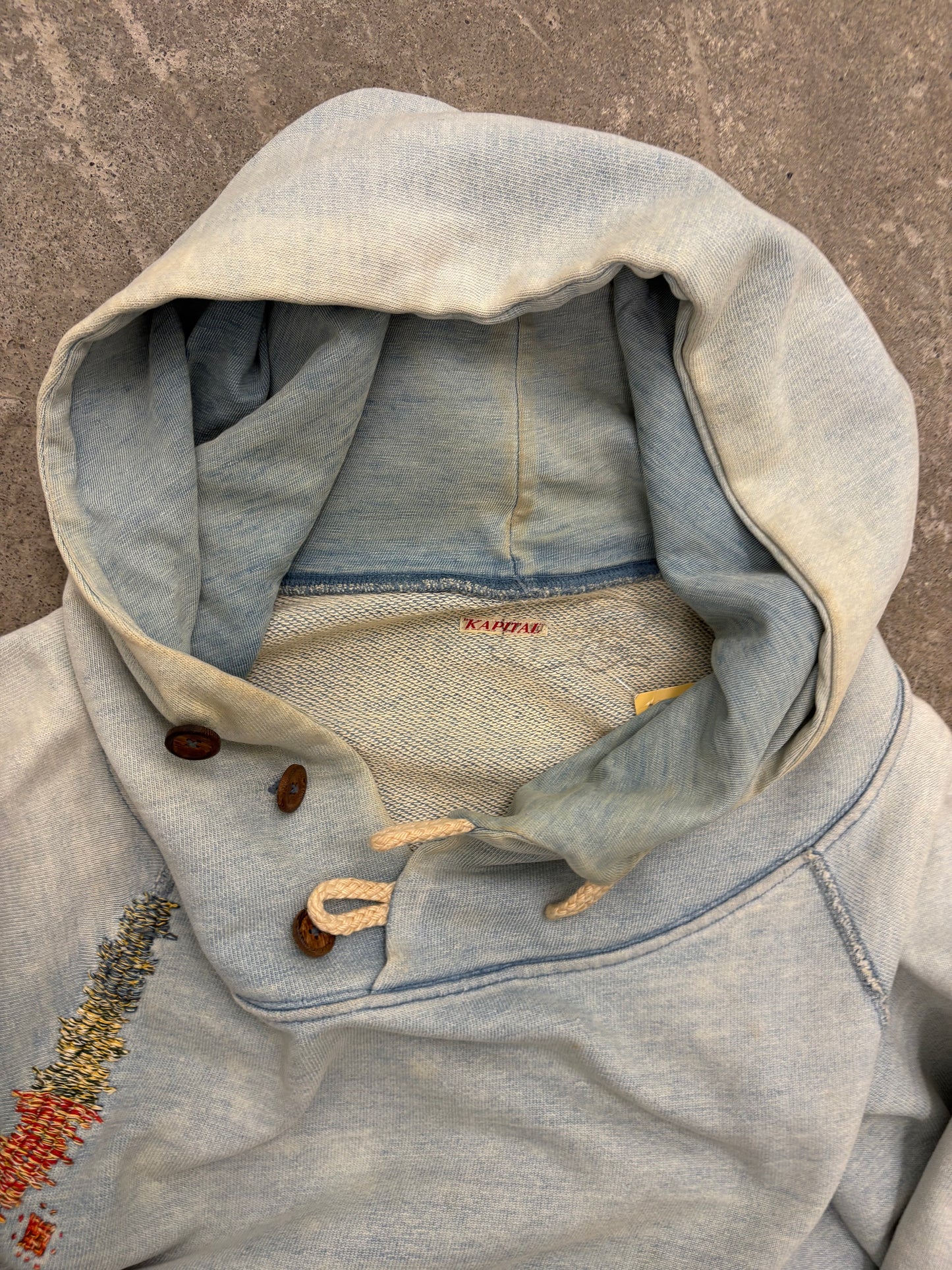 (S) Kapital Baby Blue Hoodie