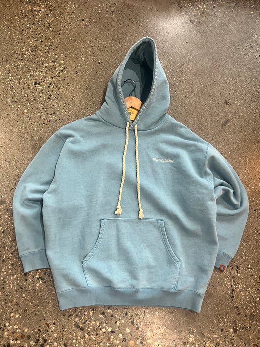 (L/XL) Wind&Sea Blue Hoodie Brand new with Tags ( Retails for $180CAD)