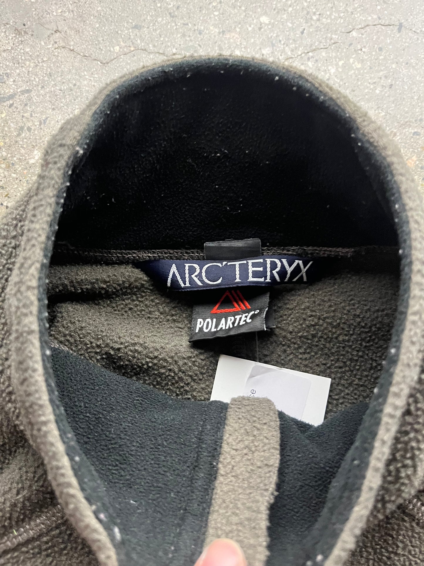 (S) Vintage Brown Arc’teryx Fleece