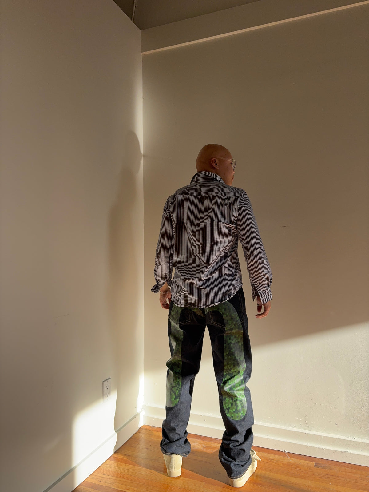 (30”) Evisu daicock Raw Wash Denim